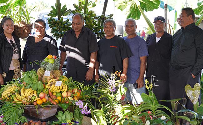 Tonga's food imports remain high, says Minister of Agriculture at show